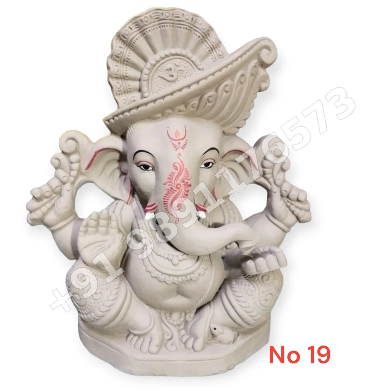 CLAY MITTI KE GANESH